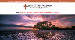 Desktop Screenshot of closertohim.org